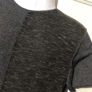 Nana Judy Gray Color Block T-Shirt Short Sleeve